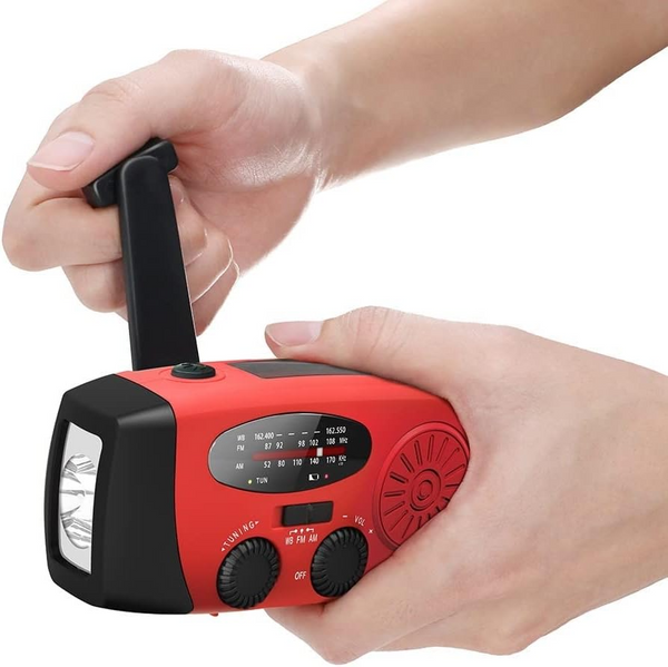 Portable Emergency Solar Radio