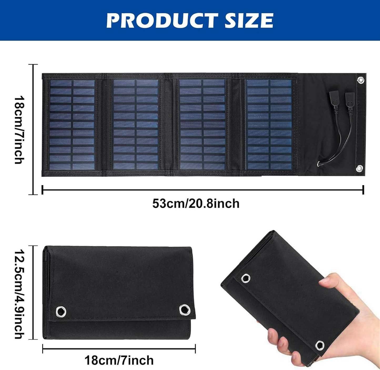 Portable Foldable Solar Panel