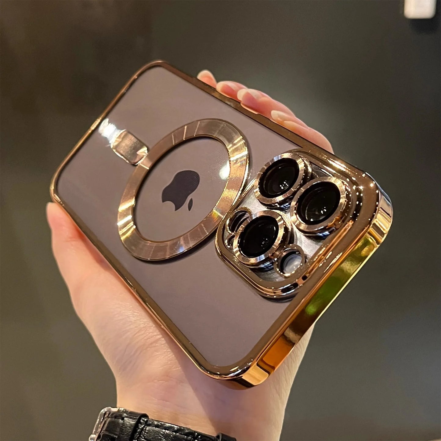Funda Magnética Carga Inalámbrica para iPhone