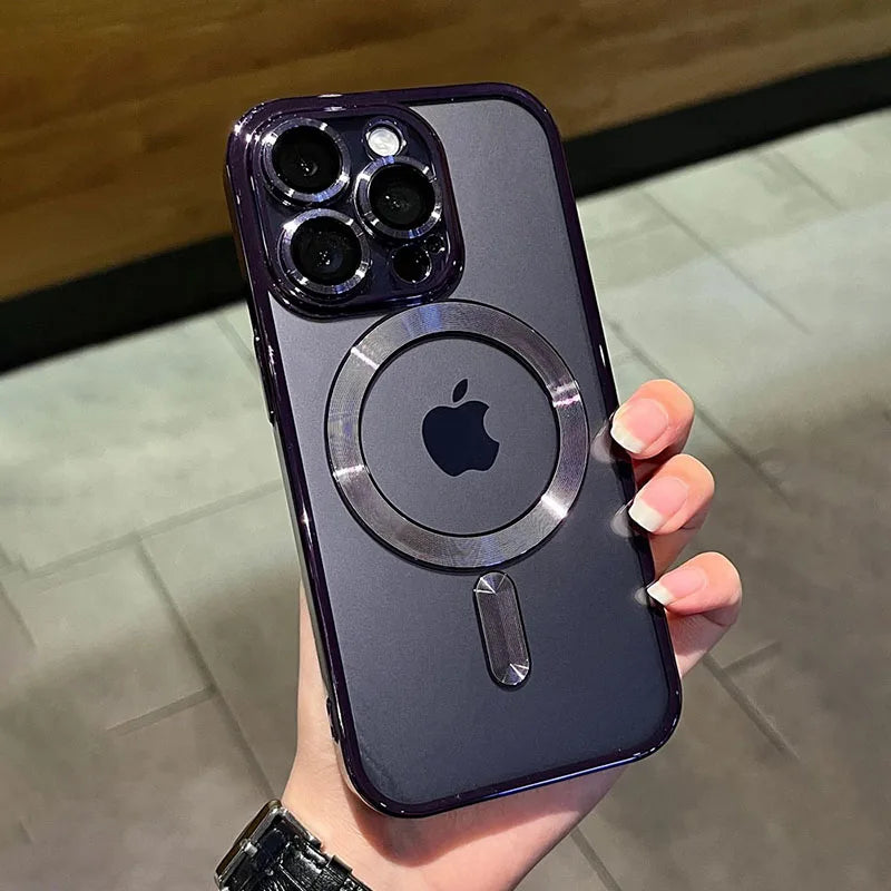 Funda Magnética Carga Inalámbrica para iPhone