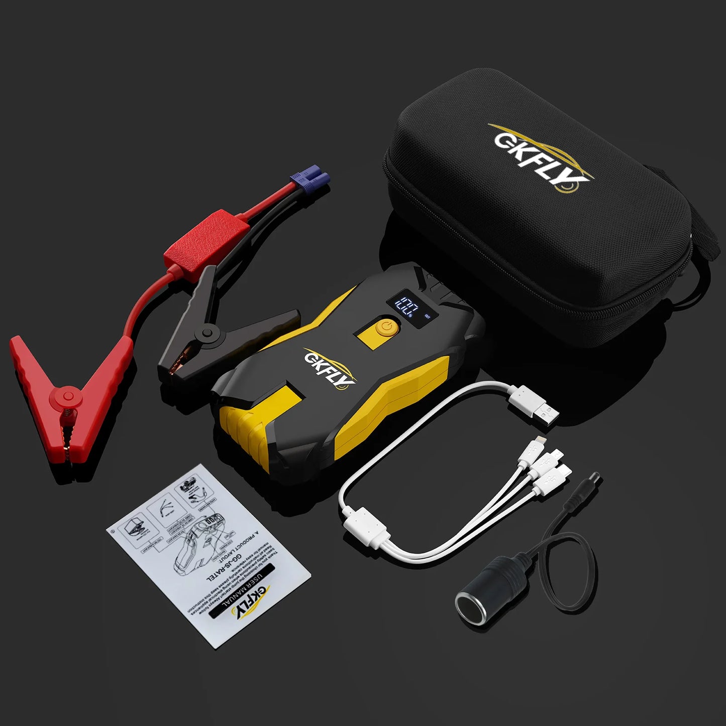 Powerful Portable Car Jump Starter