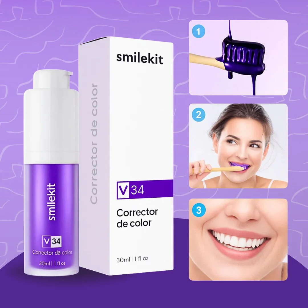 SmileKit™ Pasta Dental Blanqueadora v34