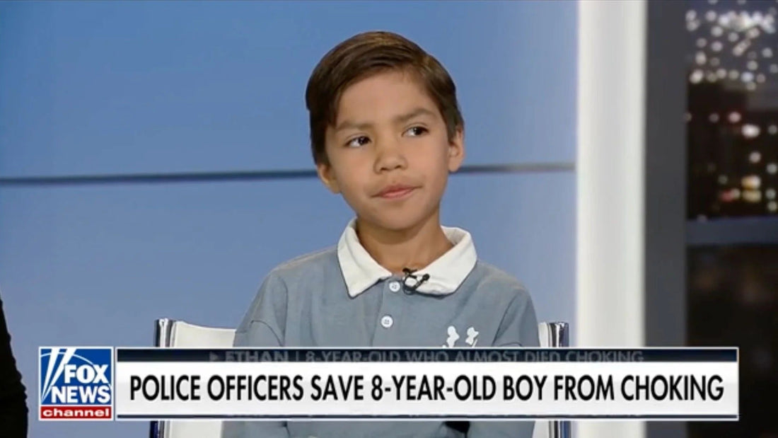 Police Officer Saves 8-Year-Old Boy Using the AirVac Anti-Choking Device