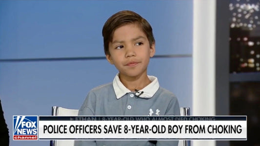 Police Officer Saves 8-Year-Old Boy Using the AirVac Anti-Choking Device