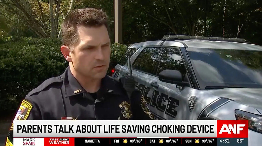 Dunwoody Police Officer Uses AirVac to Save Choking Child’s Life