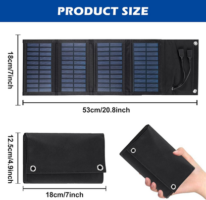 Panel Solar Plegable Portátil
