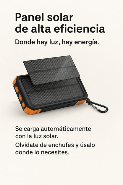 Cargador Solar Portátil