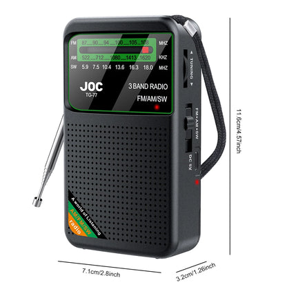 Radio de Bolsillo Recargable