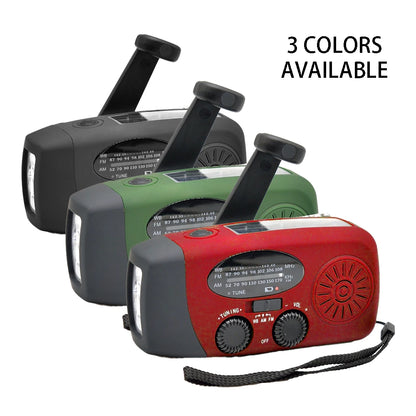Radio Solar de Emergencia Portátil