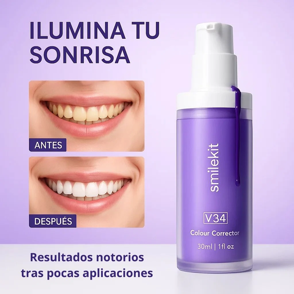 SmileKit™ Pasta Dental Blanqueadora v34